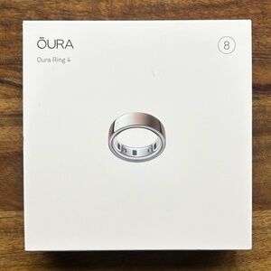 BRAND NEW /  Oura 4 Rose Gold, Size 8